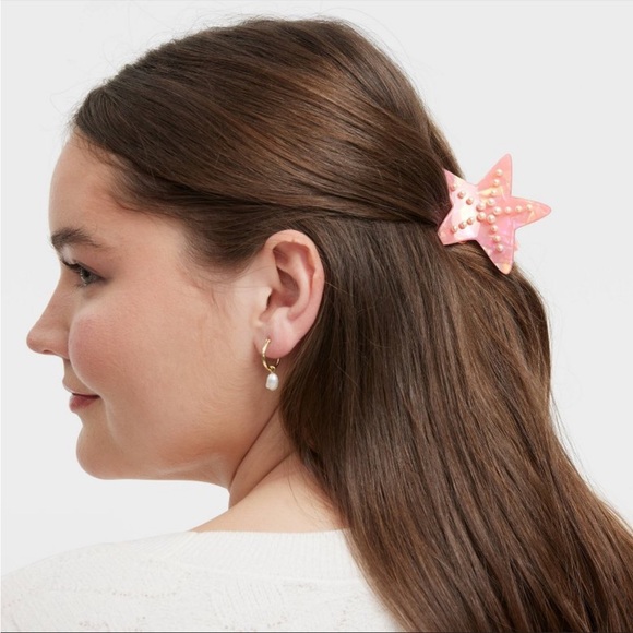 Roller Rabbit x Target Starfish Claw Clip - Picture 3 of 4